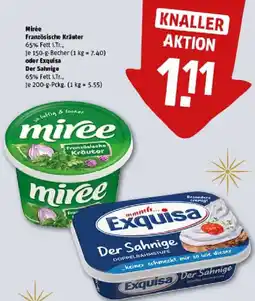 REWE Mirée Französische Kräuter oder Exquisa Der Sahnige Angebot