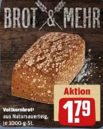 REWE Vollkornbrot Angebot