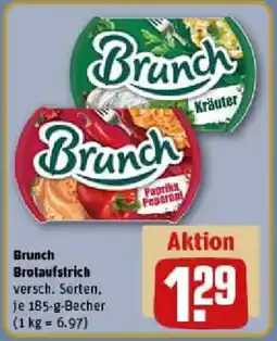 REWE Brunch Brotaufstrich Angebot
