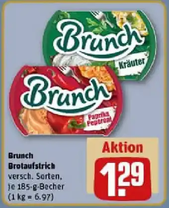 REWE Brunch Brotaufstrich Angebot
