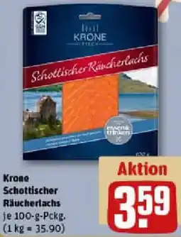 REWE Krone Schottischer Räucherlachs Angebot