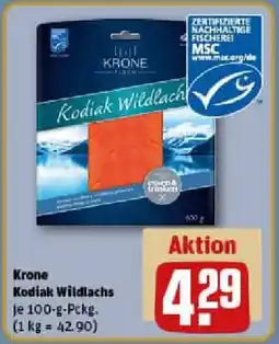 REWE Krone Kodiak Wildlachs Angebot
