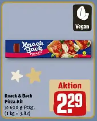 REWE Knack & Back Pizza-Kit Angebot