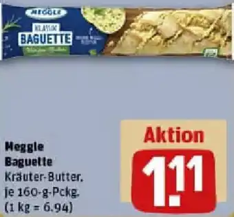 REWE Meggle Baguette Angebot