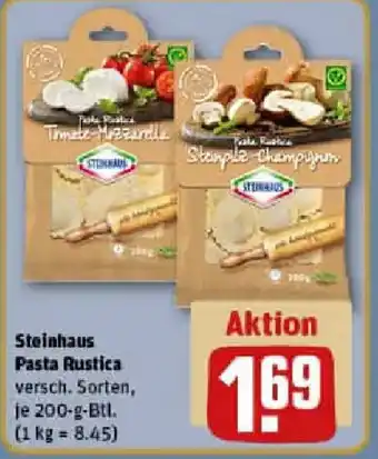 REWE Steinhaus Pasta Rustica Angebot
