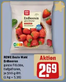 REWE REWE Beste Wahl Erdbeeren Angebot
