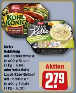 REWE Meica Kohlkönig oder Volle Kelle Lauch-Käse-Eintopf Angebot