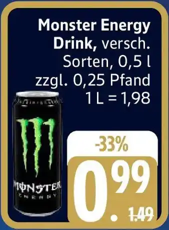 Edeka Monster Energy Drink Angebot
