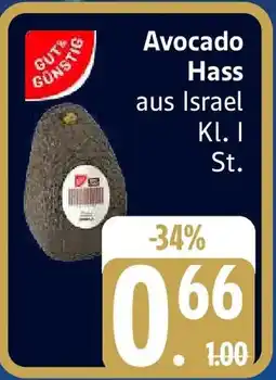 Edeka Gut & Günstig Avocado Hass Angebot