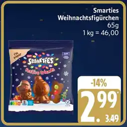 Edeka Smarties Weihnachtsfigürchen Angebot