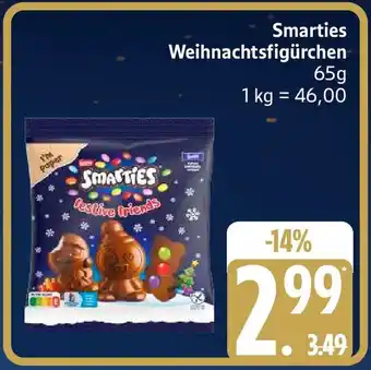 Edeka Smarties Weihnachtsfigürchen Angebot