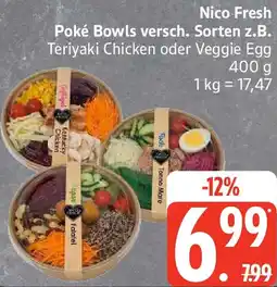 Edeka Nico Fresh Poké Bowls Angebot