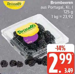 Edeka Driscoll's Brombeeren Angebot