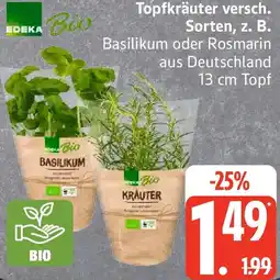 Edeka Edeka Bio Topfkräuter Angebot