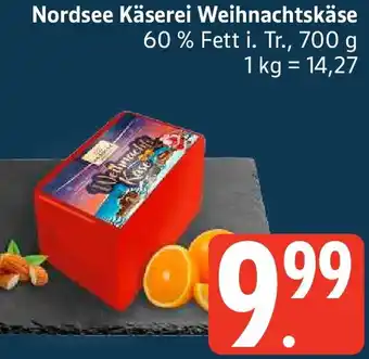 Edeka Nordsee Käserei Weihnachtskäse Angebot