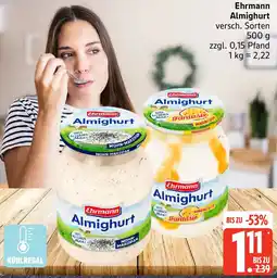Edeka Ehrmann Almighurt Angebot