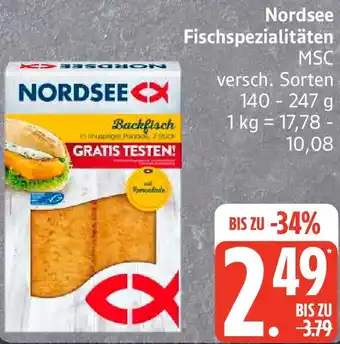 Edeka Nordsee Fischspezialitäten Angebot