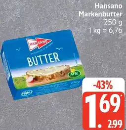 Edeka Hansano Markenbutter Angebot