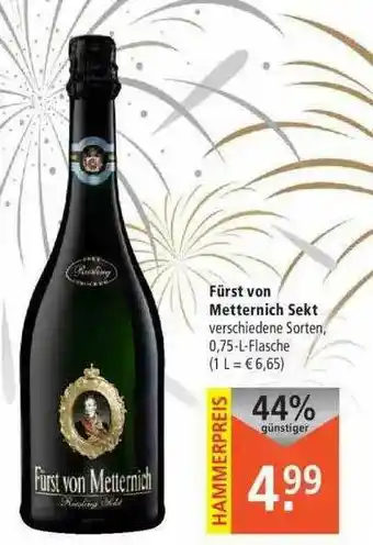 Marktkauf Fürst Von Metternich Sekt Angebot