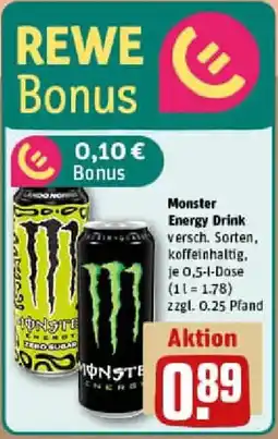 REWE Monster Energy Drink Angebot