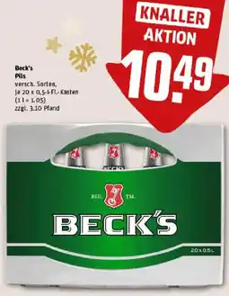 REWE Beck's Pils Angebot