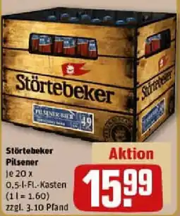 REWE Störtebeker Pilsener Angebot