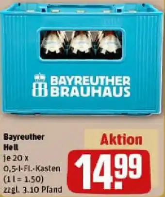REWE Bayreuther Hell Angebot