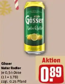 REWE Gösser Natur Radler Angebot