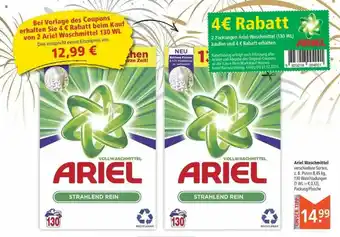 Marktkauf Ariel Waschmittel Angebot