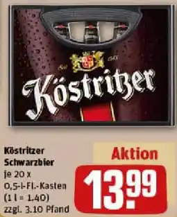REWE Köstritzer Schwarzbier Angebot