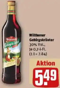 REWE Wilthener Gebirgskräuter Angebot