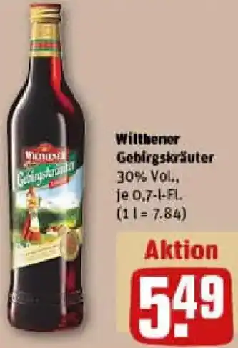 REWE Wilthener Gebirgskräuter Angebot