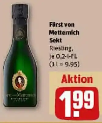 REWE Fürst von Metternich Sekt Angebot
