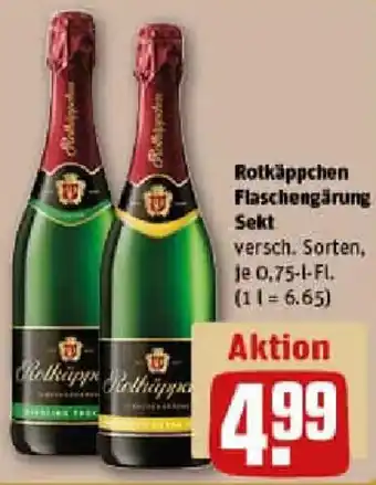 REWE Rotkäppchen Flaschengarung Sekt Angebot