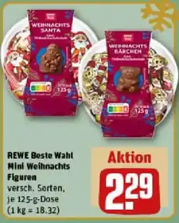 REWE REWE Beste Wahl Mini Weihnachts Figuren Angebot