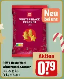 REWE REWE Beste Wahl Wintersnack Cracker Angebot
