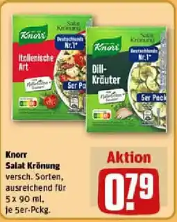 REWE Knorr Salat Krönung Angebot