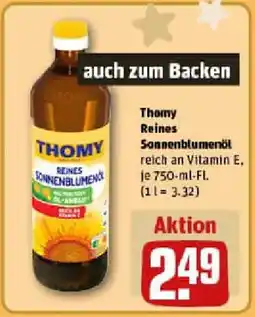 REWE Thomy Reines Sonnenblumenöl Angebot