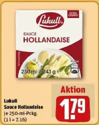 REWE Lukull Sauce Hollandaise Angebot
