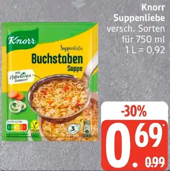 Edeka Knorr Suppenliebe Angebot