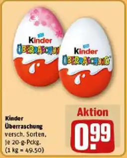 REWE Kinder Überraschung Angebot