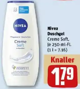 REWE Nivea Duschgel Angebot