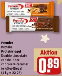 REWE Premier Protein Proteinriegel Angebot