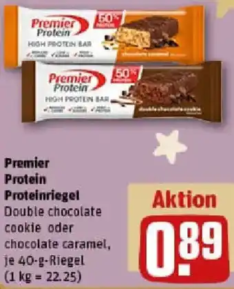REWE Premier Protein Proteinriegel Angebot