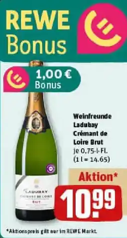 REWE Weinfreunde Ladubay Crémant de Loire Brut Angebot