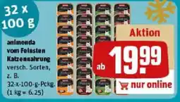 REWE animonda vom Feinsten Katzennahrung Angebot