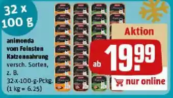REWE animonda vom Feinsten Katzennahrung Angebot
