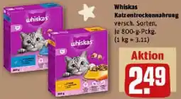 REWE Whiskas Katzentrockennahrung Angebot