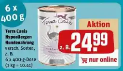 REWE Terra Canis Hypoallergen Hundenahrung Angebot