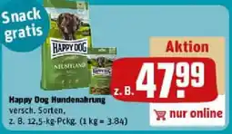 REWE Happy Dog Hundenahrung Angebot